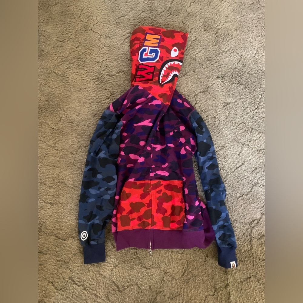 Multi color Bape Hoodie